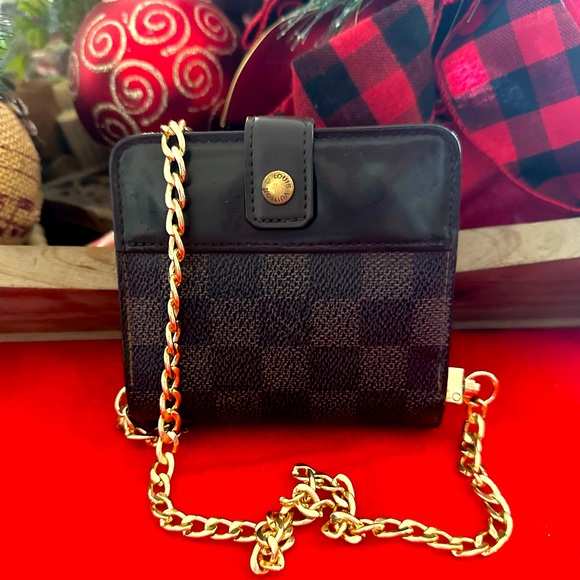 Louis Vuitton Handbags - LOUIS VUITTON WALLET  COMPACT ZIP DAMIER CANVAS BROWN UNISEX